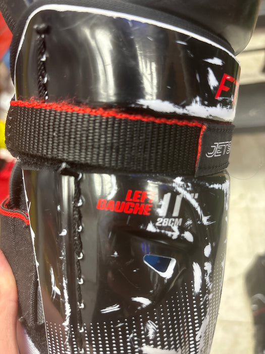 Used CCM Jetspeed FT8 ShinPads Size 11”