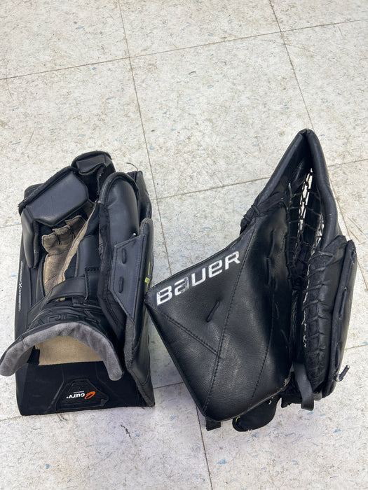 Used Bauer Vapor 3X Catcher and Blocker Set