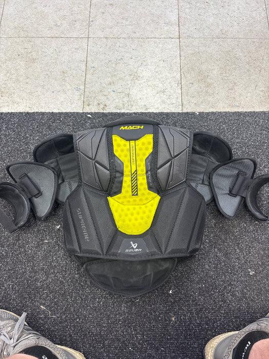 Used Bauer Supreme Mach Intermediate Medium Shoulder Pads