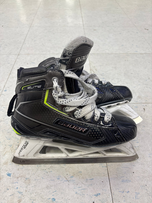 Used Bauer Elite Size 5.5 Fit 1 Intermediate Goal Skates