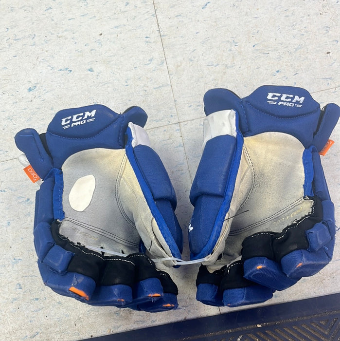 Used CCM Pro Stock Gloves 14" - R. Tverberg
