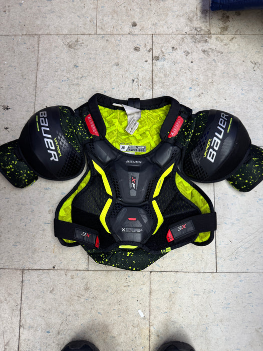 Used Bauer 3X Shoulder Pads Junior Medoum