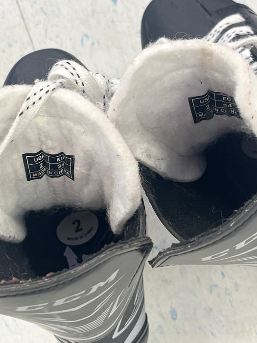Used CCM Rib XT Size 2 Skates