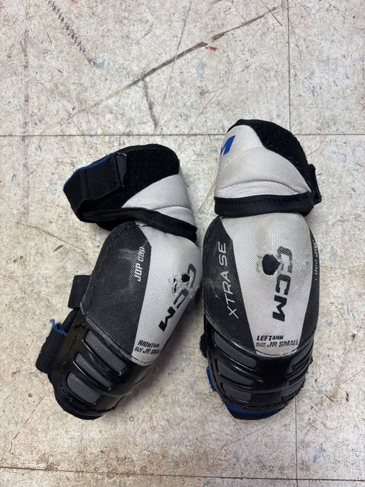 Used CCM Xtra SE Junior Small Elbow Pads