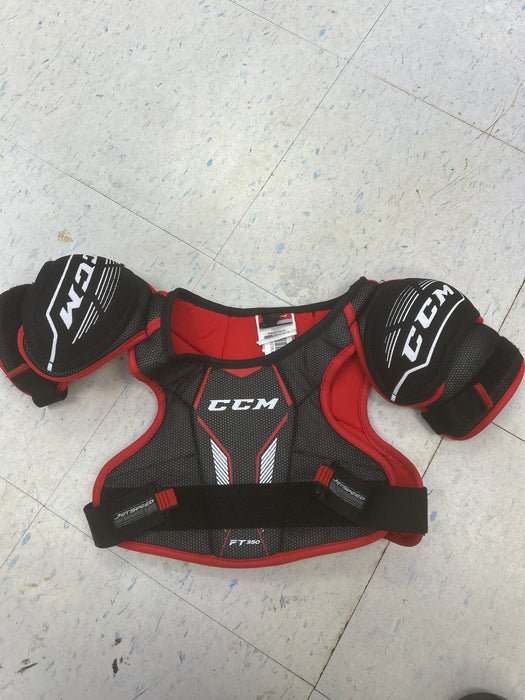 Used CCM JetSpeed FT350 Youth Shoulder Pads