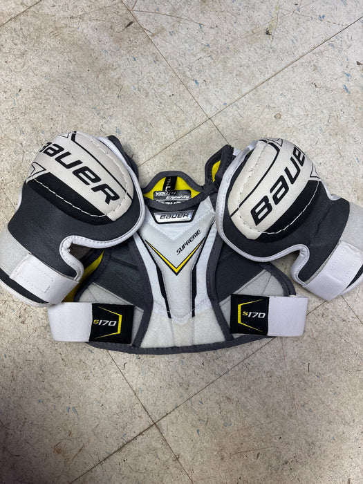 Used Bauer Supreme S170 Youth Large Shoulder Pads