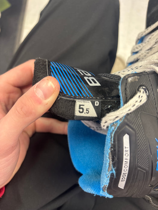 Used Bauer GSX Goal Skate Intermediate Size 5.5