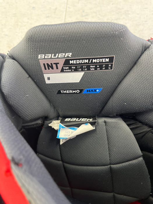 Used Bauer Elite Intermediate Medium Goalie Pants