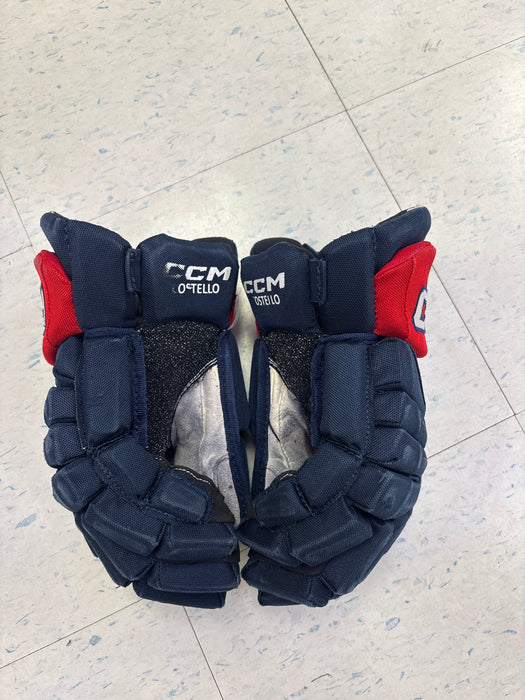 Used CCM HGJSCHL 15” Oshawa Generals ‘COSTELLO’ Pro Stock Gloves