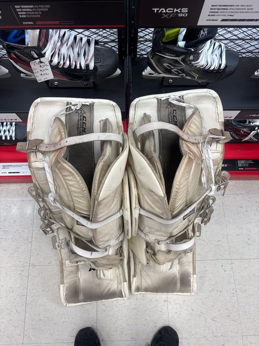 Used CCM Extreme Flex II 34+2” Senior Goal Pads