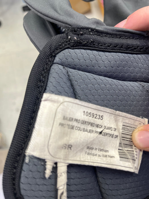 Used Bauer Pro Senior Neckguard