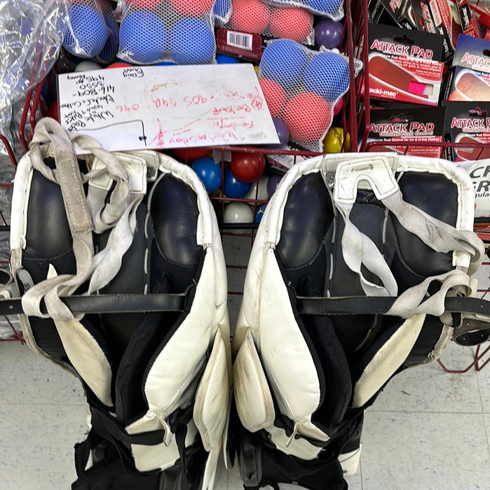 Used Bauer Reactor 6000 37+1 Senior Goal Pads