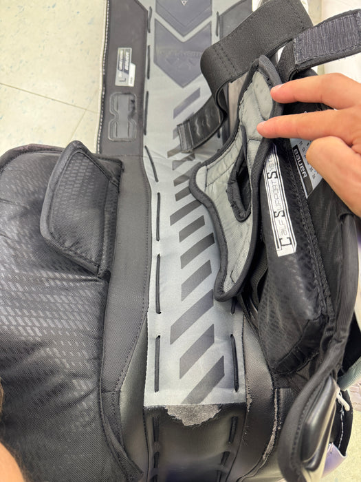 Used Pro Stock Bauer Shadow Leg Pads Senior Large