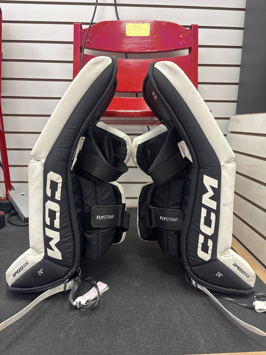 Used CCM YTFlex 3 24” Goal Pads