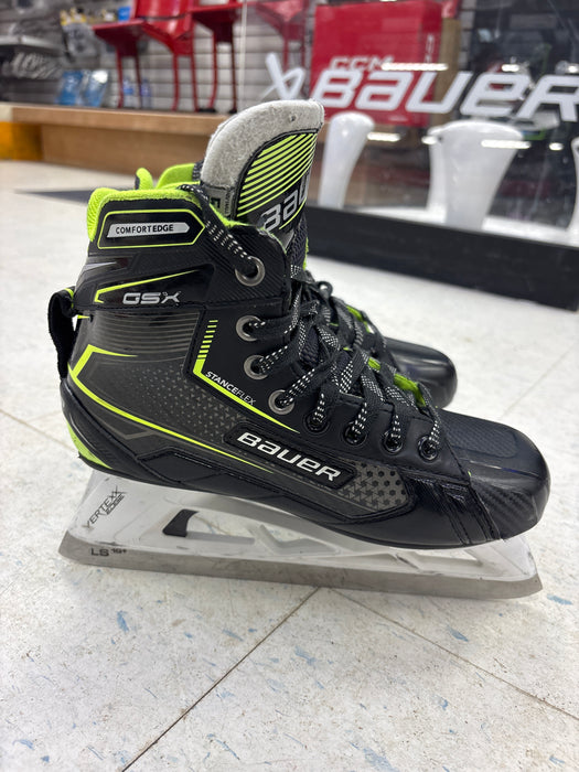 Used Bauer GSX Goal Skates Size 5 Intermediate