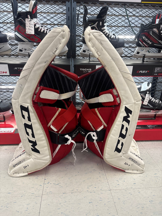 Used CCM EFlex 32+1 Intermediate Goal Pads
