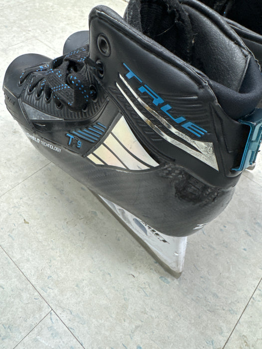 Used True TF9 9D Goalie Skate