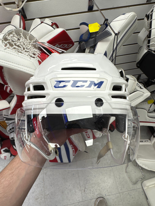 Used CCM Tacks X Senior Small Pro Stock Helmet