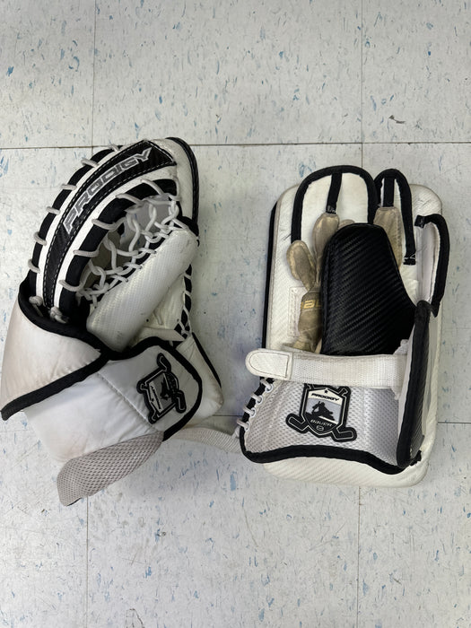 Used Bauer Prodigy Catcher Blocker Set Youth