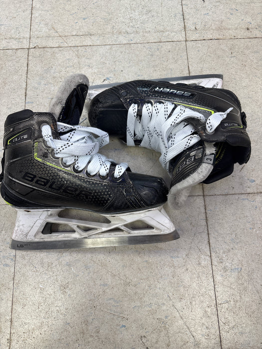 Used Bauer Elite Size 3.0 D Goal Skate