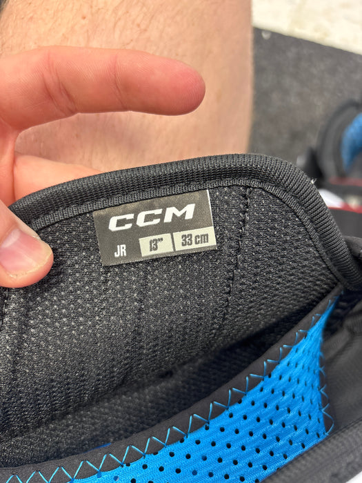Used CCM JetSpeed FT8 13” Junior Shin Pad