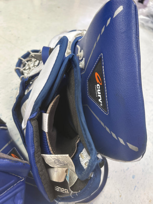 Used Bauer Vapor 3X Intermediate Catcher and Blocker Set