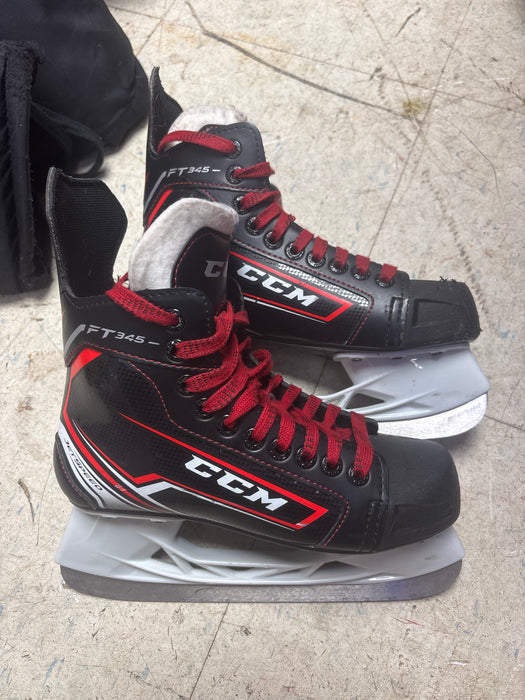 Used CCM Jetspeed FT 345 Skates Size 4
