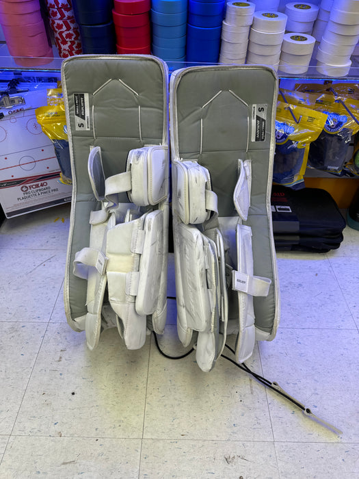 Used Bauer GSX Intermediate Small Goalie Leg Pads