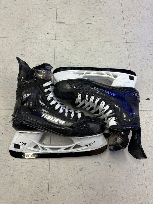 Used Bauer Supreme Mach Size 8.5 Pro Stock Skates