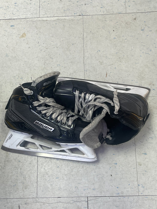 Used Bauer Supreme S27 Size 8 Goal Skates