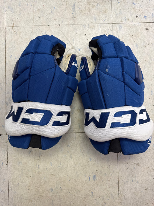 Toronto Maples Leafs Pro Stock CCM 14” Gloves - Villeneuve