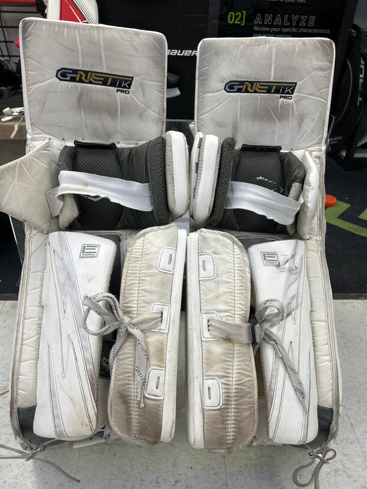 Used Brian’s GNETIK Pro Senior Goal Pads 35+1”