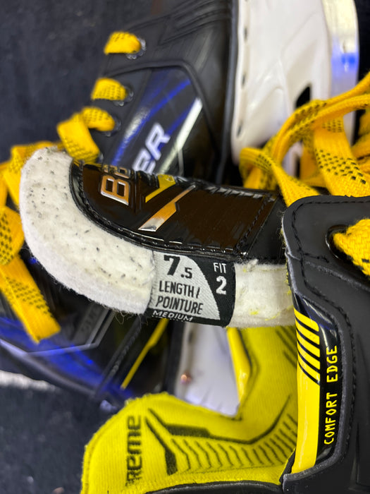 Used Bauer Supreme M4 Size 7.5 Fit 2 Senior Skates