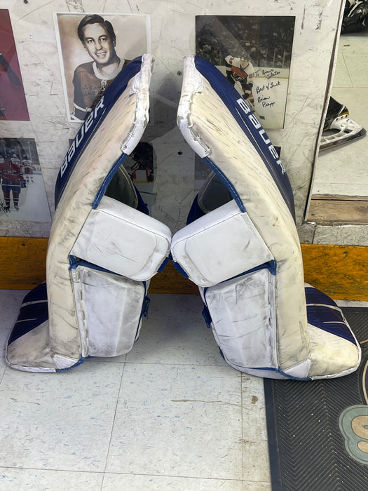 Used Bauer Supreme Ultra Sonic 35+1 Goal Pads