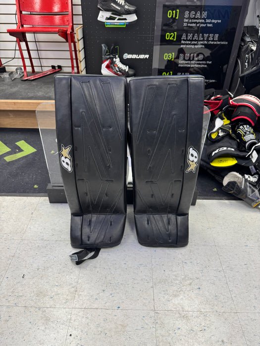 Used Brians Netzero3 Leg Pads Intermediate 30" + 1"