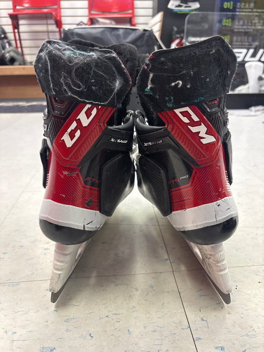 Used CCM JetSpeed FT4 Pro AHL Pro Stock Size 9.5 Skates
