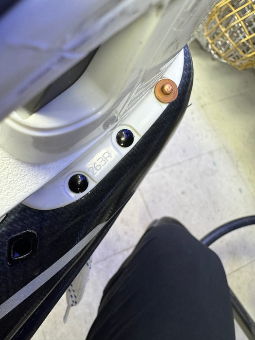 Pro Stock Used Bauer Mach Skates 7E “ABRUZZESE”