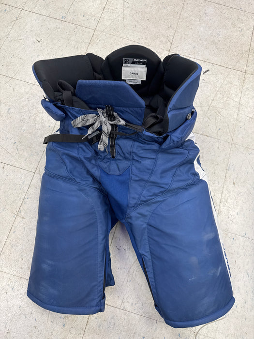 Used Pro Stock Bauer Pants Custom Senior Large + 2"