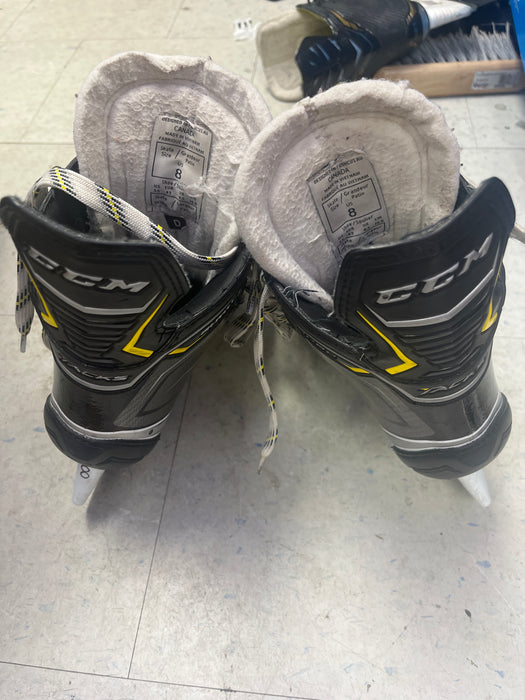 Used CCM Tacks 9060 Size 8 Skates
