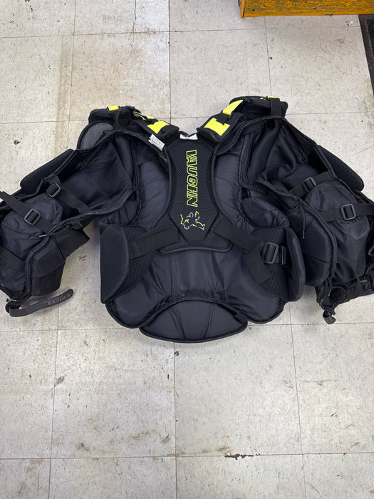 Used Vaughn Velocity VE8 Pro Carbon Senior Small Chest Protector