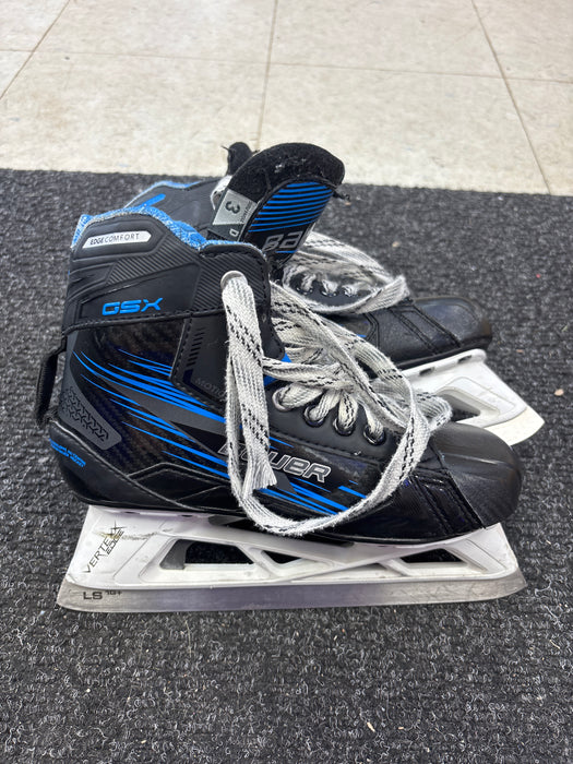 Used Bauer GSX Size 3.0D Goal Skates