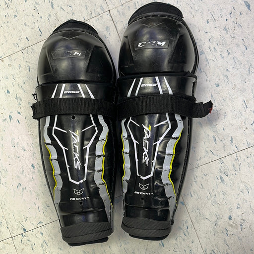 Used CCM Tacks 2052 11” Shin Pads