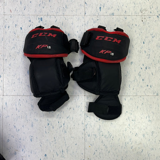 Used CCM KP1.5 Junior Goalie Knee Pads