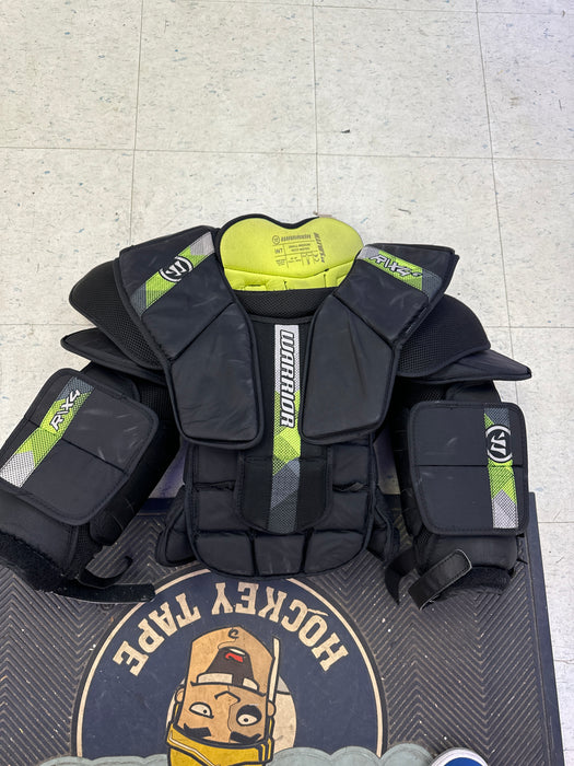 Used Warrior R\X4 Intermediate Small-Medium Goalie Chest Protector