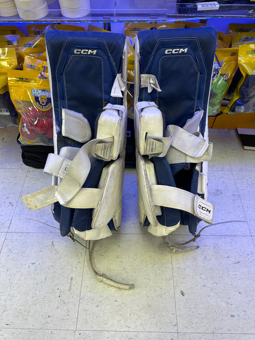 Used CCM Axis 2.5 26+1 Goalie Leg Pad
