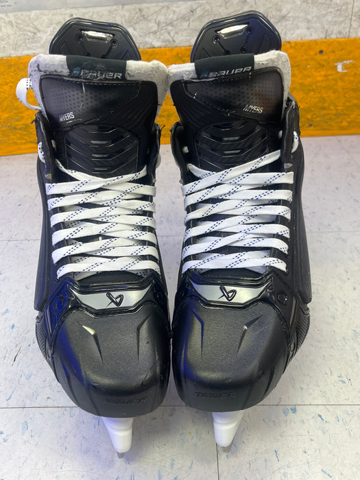 Used Bauer Supreme SHADOW Maple Leafs Pro Stock - Philipe Myers - Size 9.5 Skates