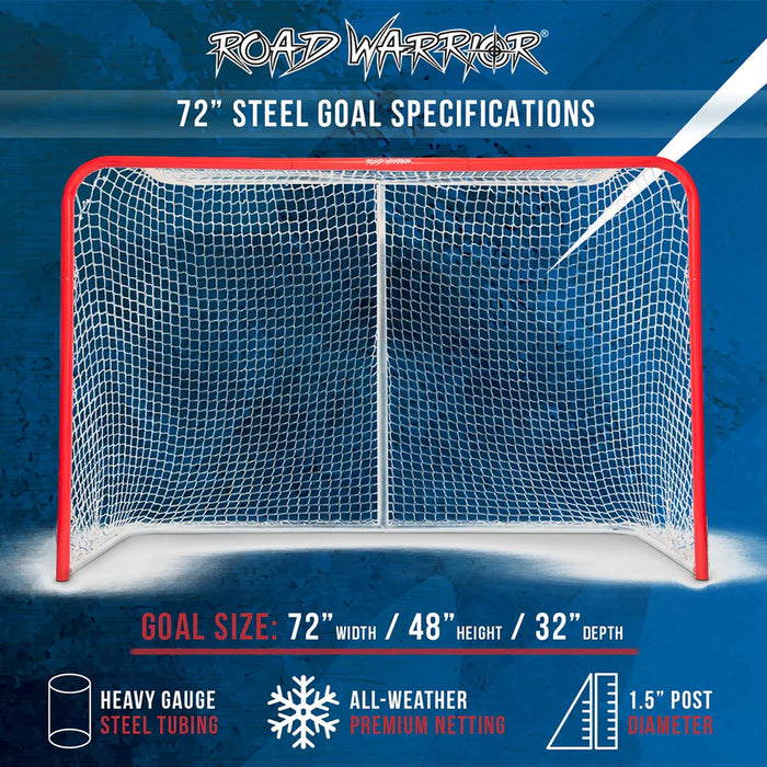 Road Warrior Steel Street Hockey Net