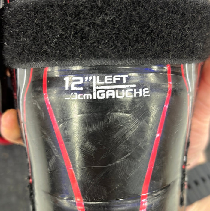 Used Bauer Vapor X700 12” Shin Pads