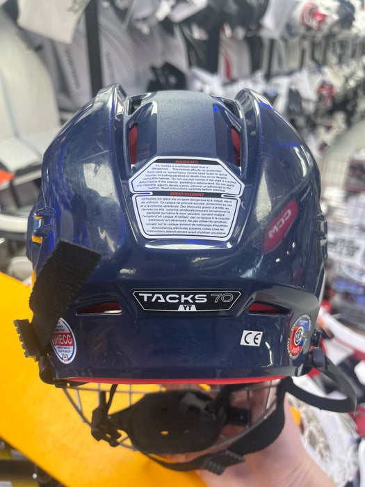 Used CCM Tacks 70 Youth Helmet