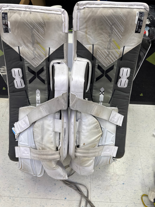 Used Bauer Vapor X5 Pro Senior Extra Small 32+1” Goalie Leg Pads